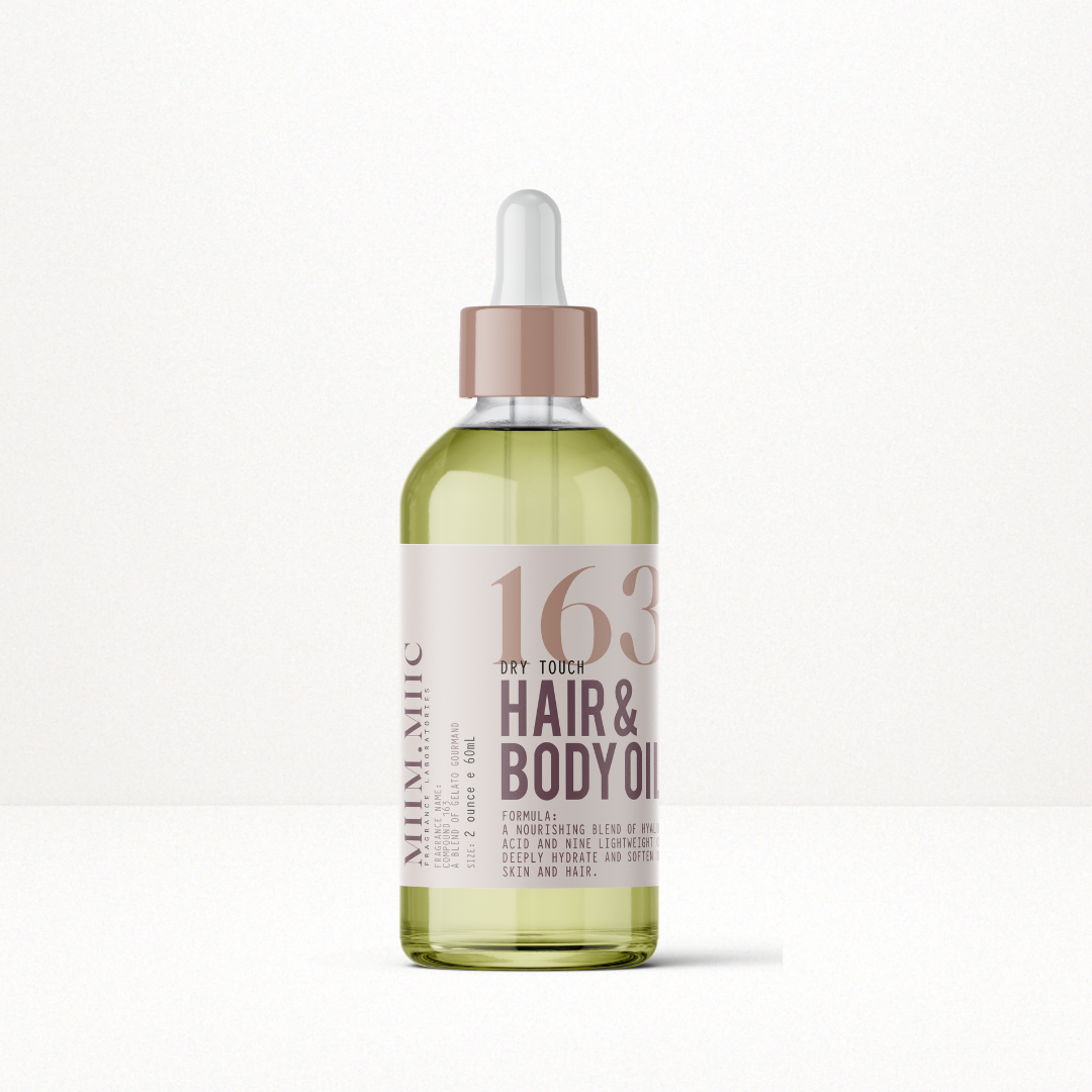 No 163 GELATO GOURMAND Dry-Touch Hair & Body Oil – MIIM.MIIC