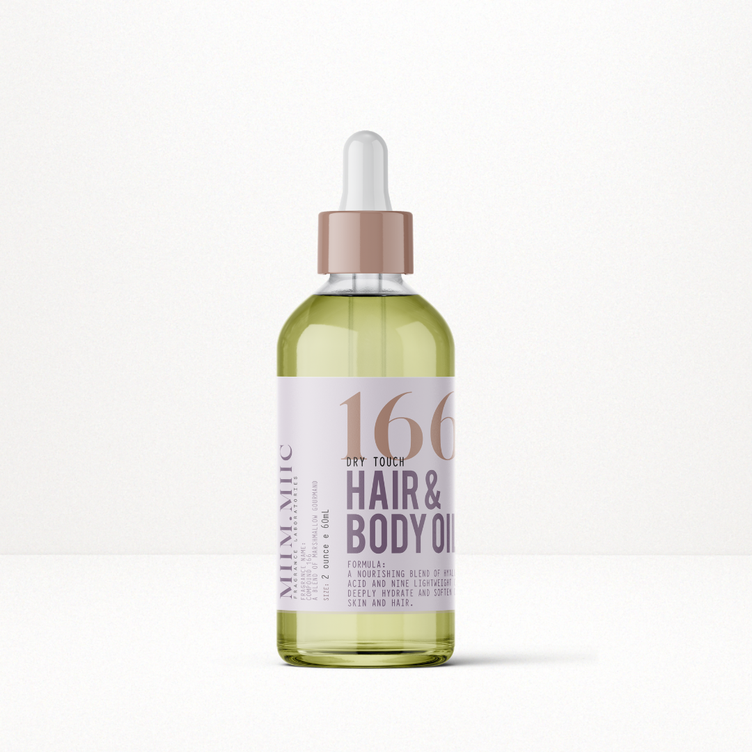 No 166 MARSHMALLOW GOURMAND Dry-Touch Hair & Body Oil – MIIM.MIIC No 166 MARSHMALLOW GOURMAND Dry-Touch Hair & Body Oil – MIIM.MIIC