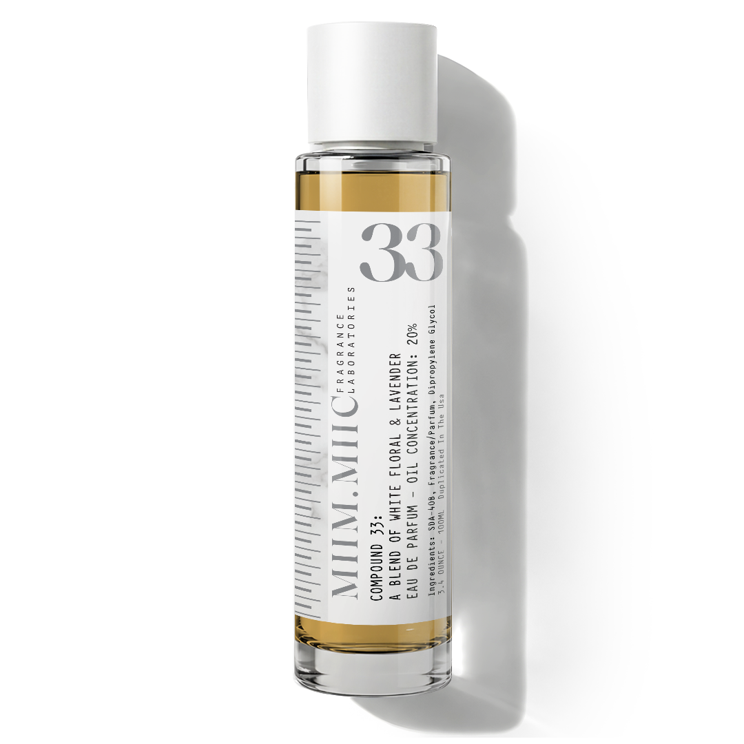No 33 WHITE FLORAL & LAVENDER Eau De Parfum 100ML – MIIM.MIIC