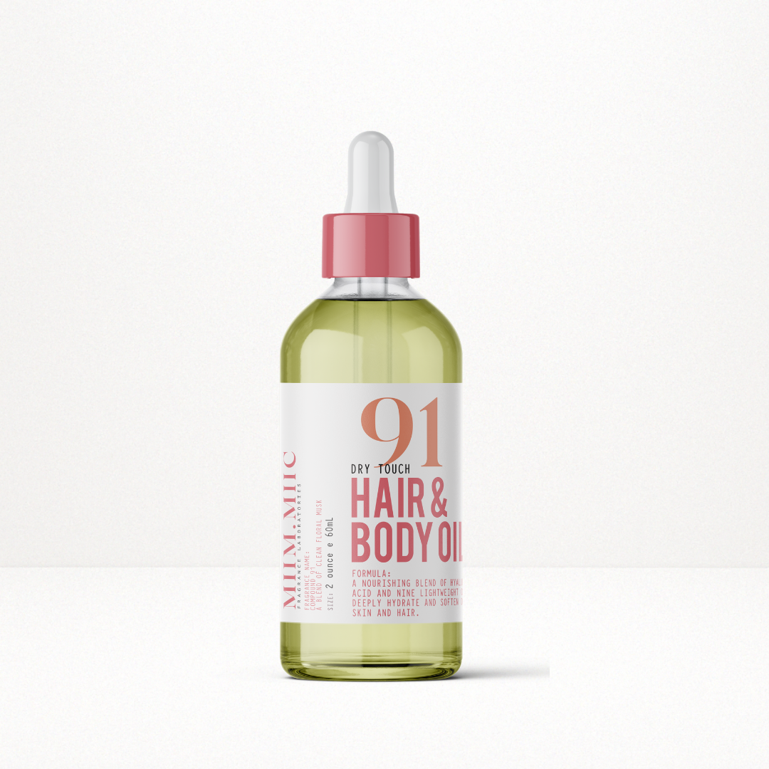 No 91 CLEAN FLORAL MUSK Hair & Body Oil – MIIM.MIIC No 91 CLEAN FLORAL MUSK Hair & Body Oil – MIIM.MIIC