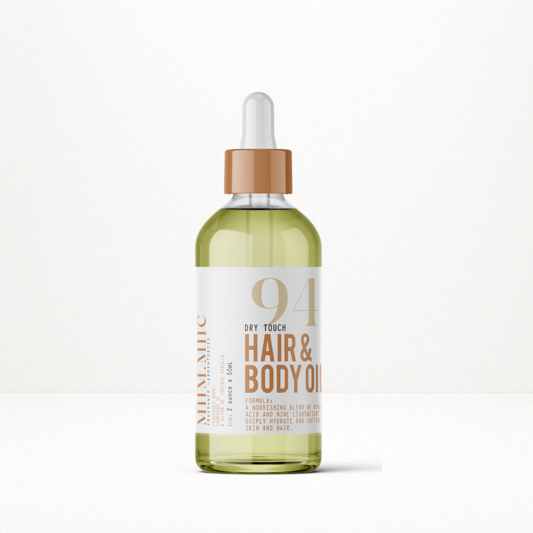 No 94 INTENSE VANILLA Hair & Body Oil – MIIM.MIIC