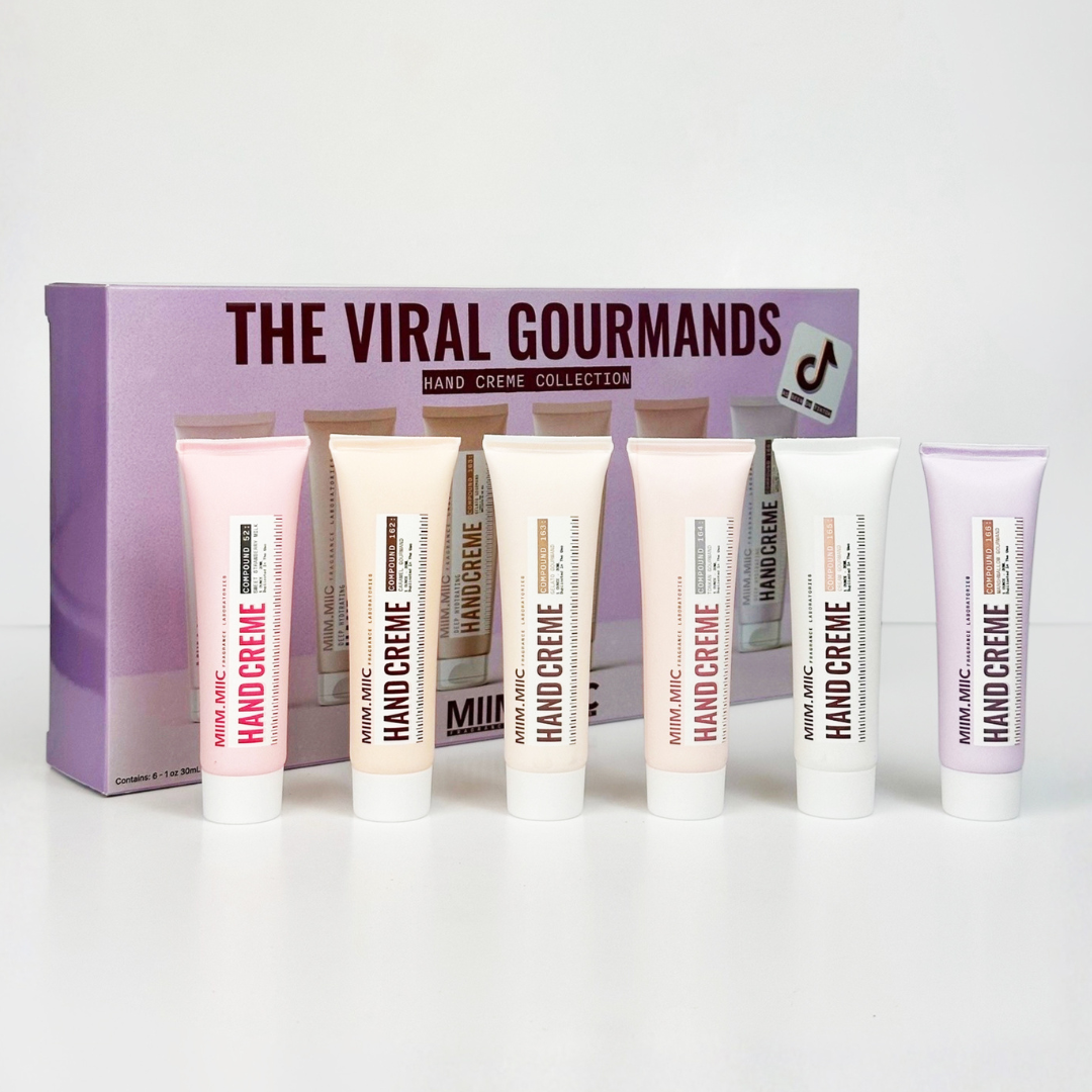 THE VIRAL GOURMAND Hand Creme Collection – MIIM.MIIC THE VIRAL GOURMAND Hand Creme Collection – MIIM.MIIC