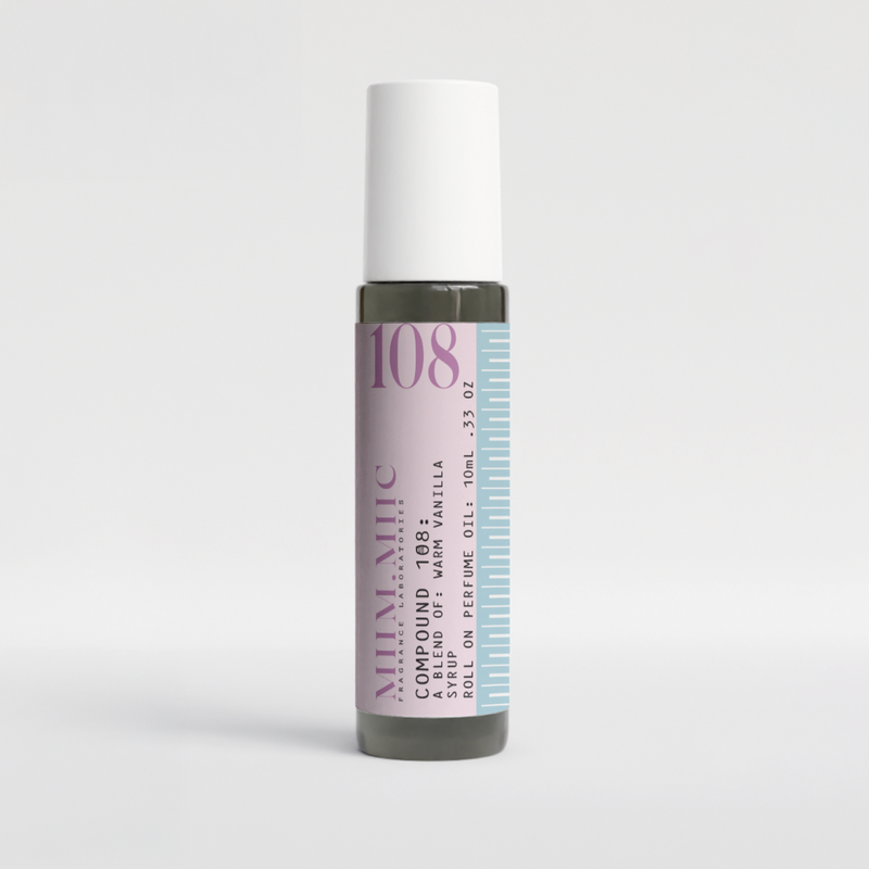 No 108 Warm Vanilla Syrup Roll-On Perfume