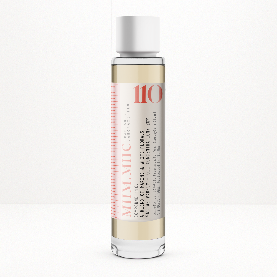 No 110: MARINE AND WHITE FLORALS