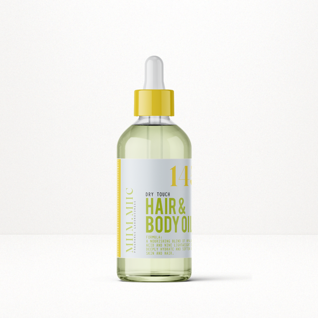 No 145 CITRUSY COCONUT Dry-Touch Hair & Body Oil – MIIM.MIIC