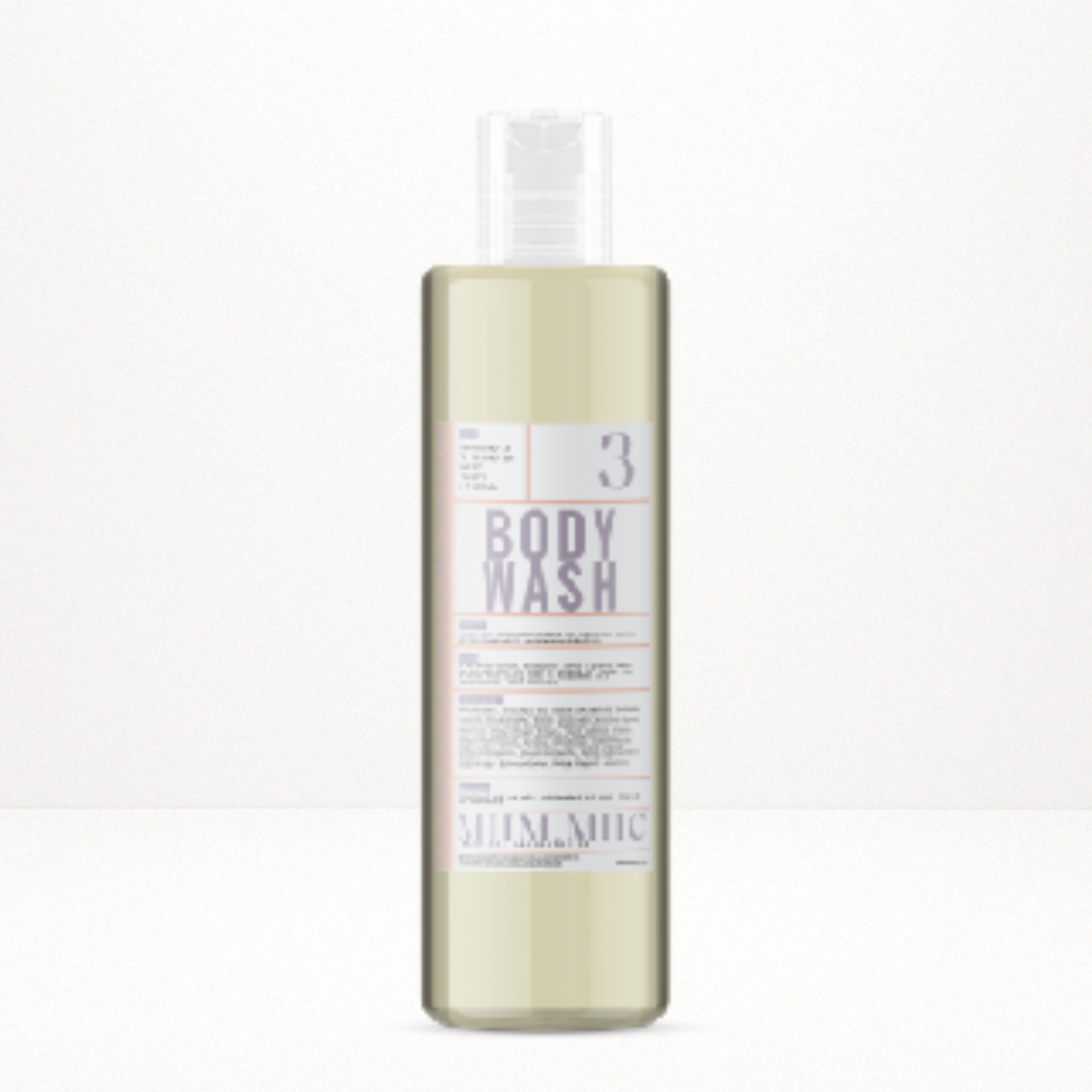 No 3 SWEET FRUITS & FLORAL Deep Hydrating Body Wash – MIIM.MIIC