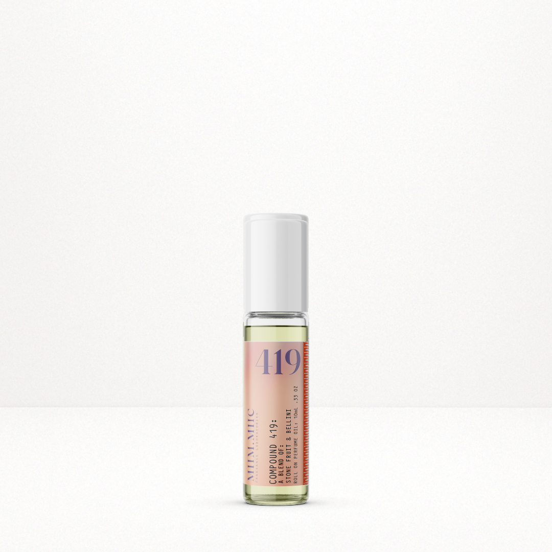 No 419 STONE FRUIT & BELLINI Roll-On Parfum – MIIM.MIIC