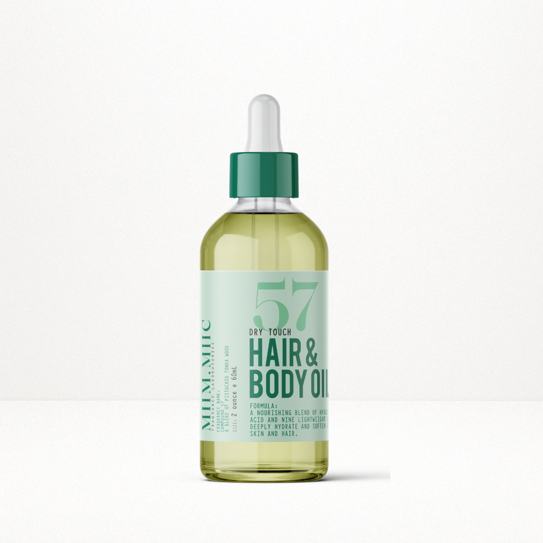 No 57 PISTACHIO TONKAN WOODS Hair & Body Oil – MIIM.MIIC No 57 PISTACHIO TONKAN WOODS Hair & Body Oil – MIIM.MIIC