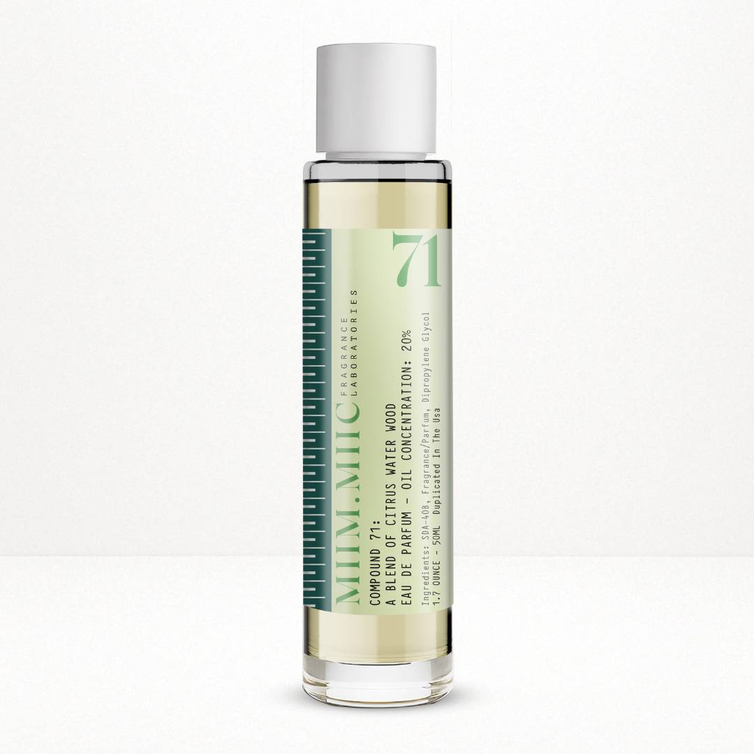No 71 CITRUS WATER WOOD Eau De Parfum – MIIM.MIIC