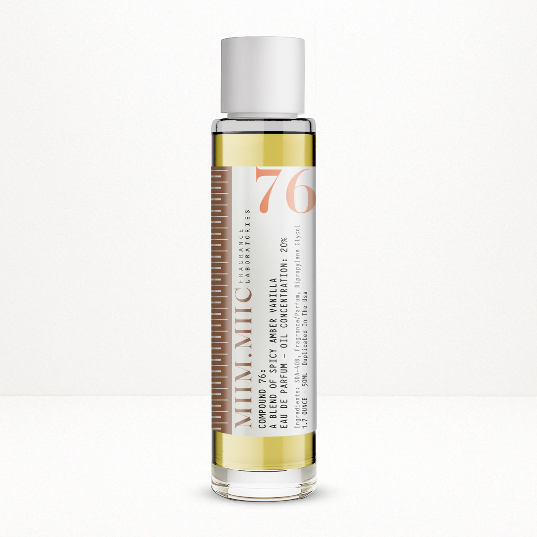 No 76 SPICY AMBER VANILLA Eau De Parfum