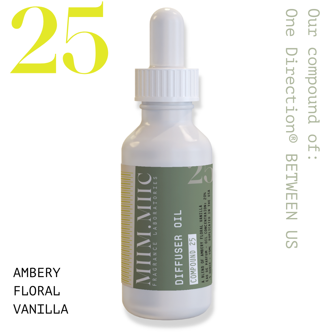 No 25 AMBERY FLORAL VANILLA Diffuser Oil