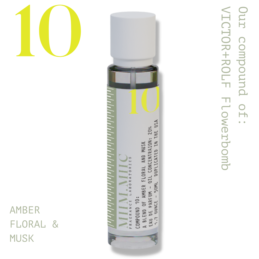No 10 Amber Floral Musk Diffuser Oil