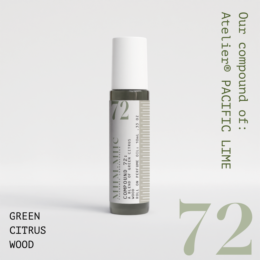 No 72 GREEN CITRUS WOOD Roll-On Perfume