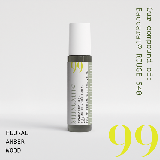 No 99 AMBER FLORAL WOOD Roll-On Perfume