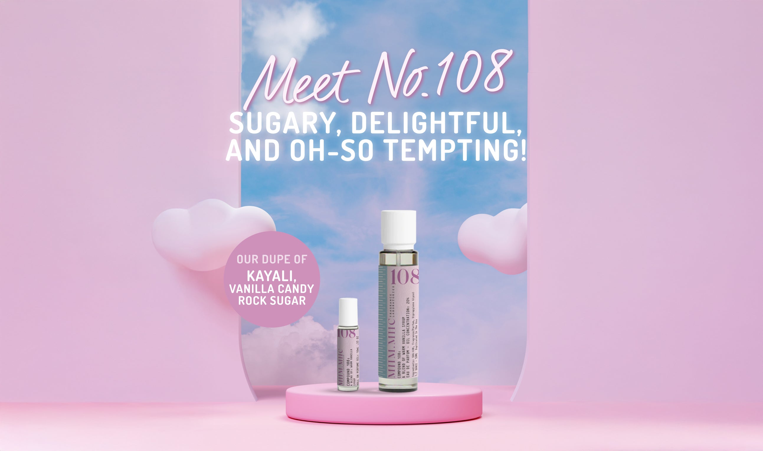 MiimMiic’s No. 108: The Perfect Dupe for KAYALI Vanilla Candy Rock Sugar You Need in Your Collection