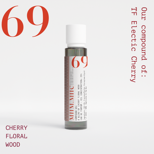 No 69 CHERRY FLORAL WOOD