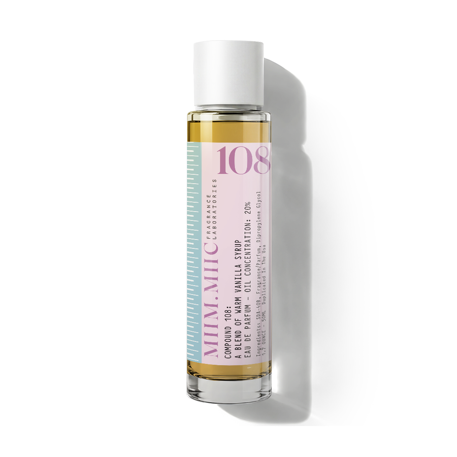 No 108 Warm Vanilla Syrup Eau De Parfum 50ML