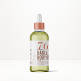 No 76 SPICY AMBER VANILLA Hair & Body Oil