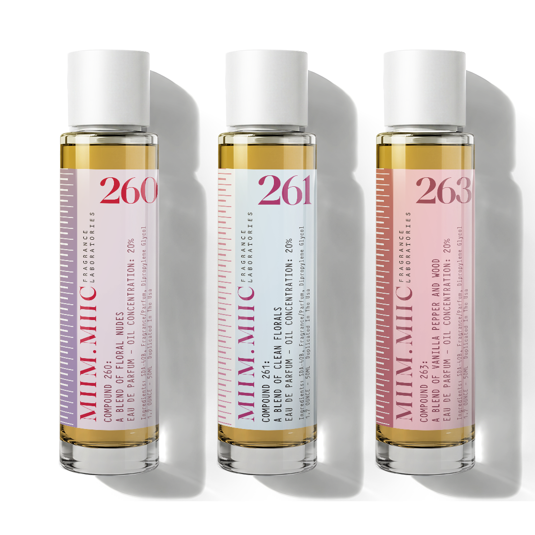 The Skin Lovers Trio — three 50mL Eau de Parfums
