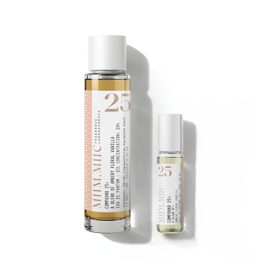 No 25 AMBERY FLORAL VANILLA Duo Set