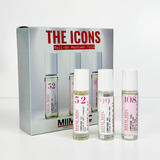 The Icons 3 piece Roll-On Set