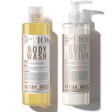 No 106 CASHMERE ALMOND MUKS Body Wash & Lotion Duo Set