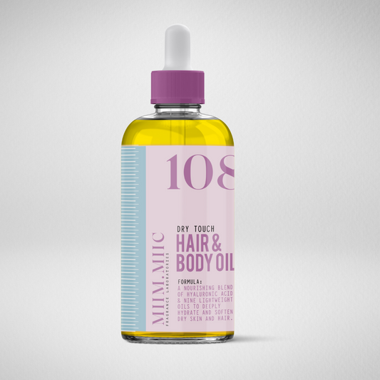 No 108 WARM VANILLA SYRUP Hair & Body Oil