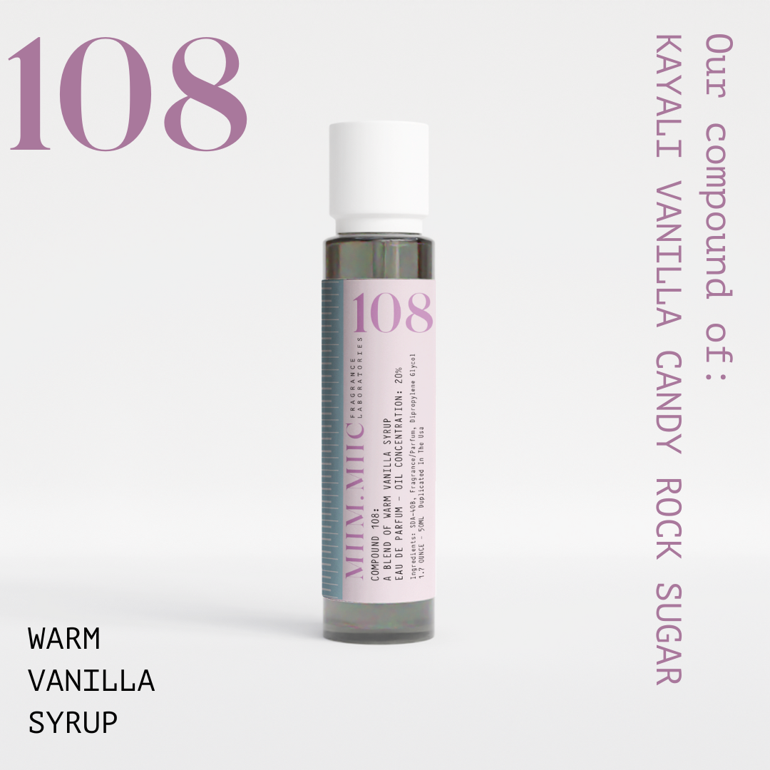 No 108 Warm Vanilla Syrup Eau De Parfum