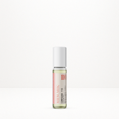 No 110: MARINE AND WHITE FLORALS Roll-On Perfume