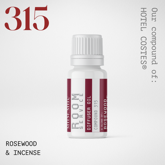 No 315 ROSEWOOD & INCENSE Diffuser Oil