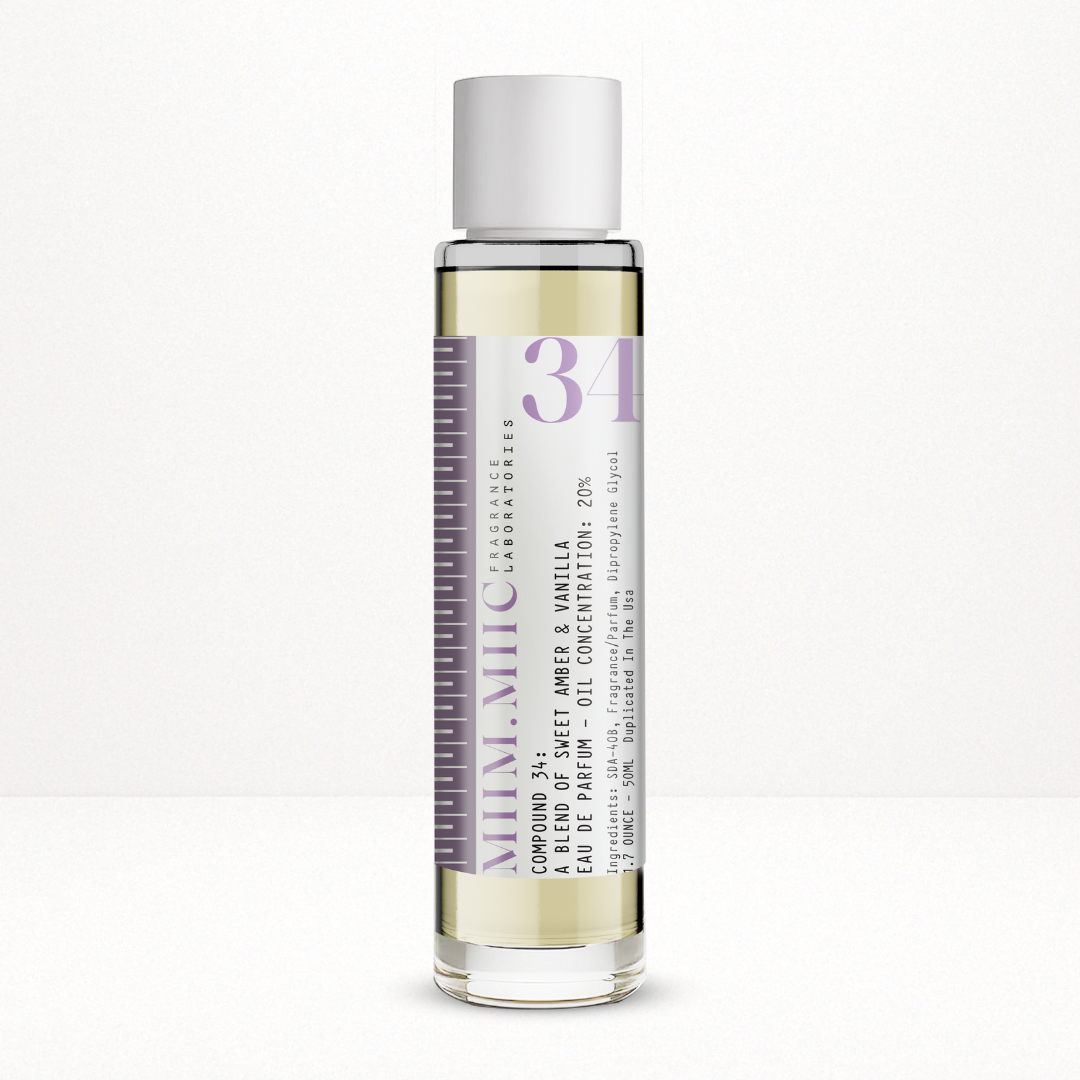 No 34 Sweet Amber & Vanilla