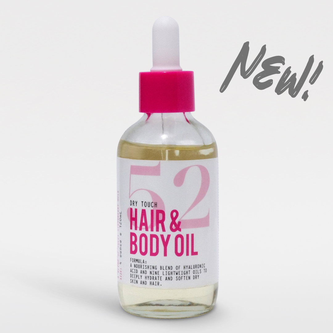 No 52 Sweet Strawberry Milk Hair and Body Oil