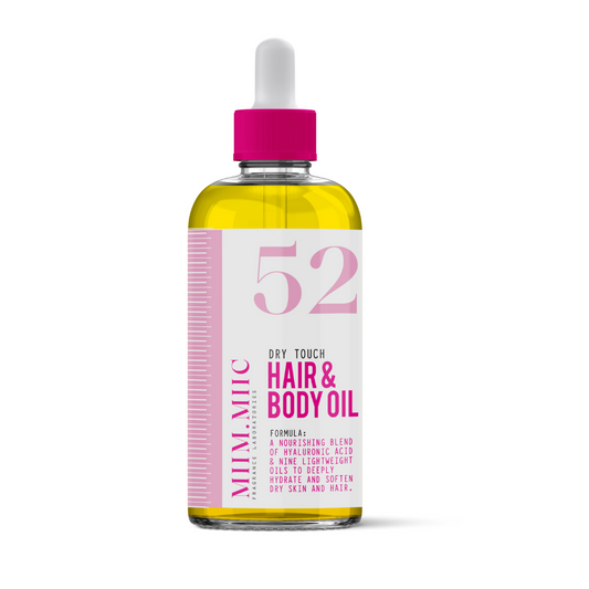 No 52 SWEET STRAWBERRY MILK Dry-Touch Hair & Body Oil