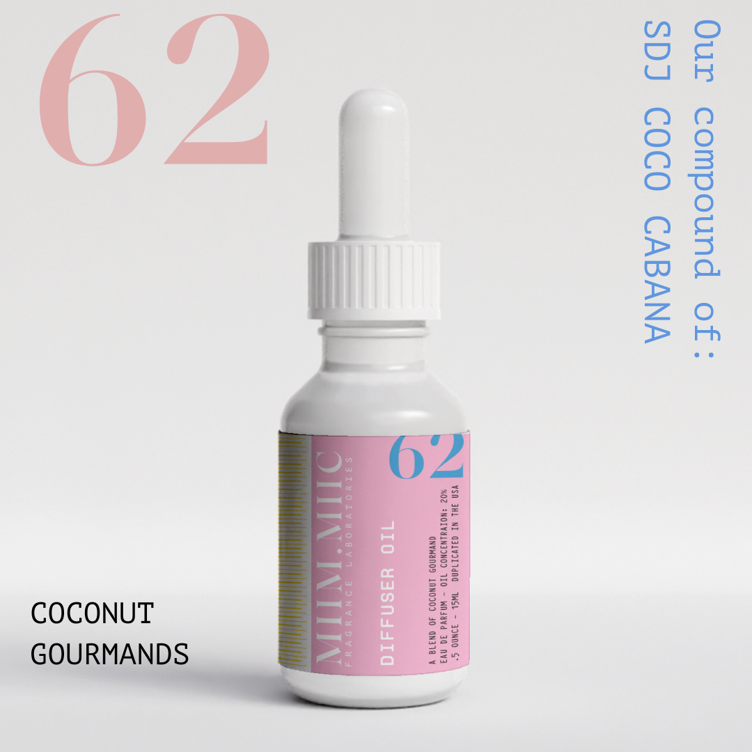 No 62 Coconut Gourmand Diffuser Oil