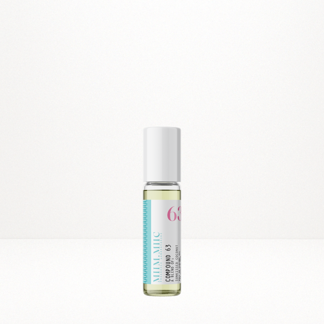 No 63 Sun Kissed Coconut Roll-On Perfume – MIIM.MIIC No 63 Sun Kissed Coconut Roll-On Perfume – MIIM.MIIC