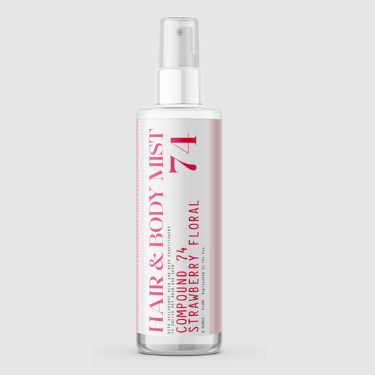 No 74 STRAWBERRY FLORAL Hair & Body Mist