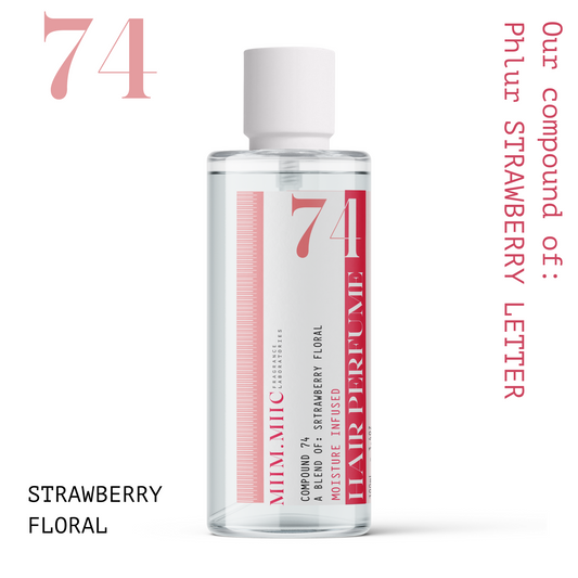 No 74 STRAWBERRY FLORAL Soft Touch Hair Perfume