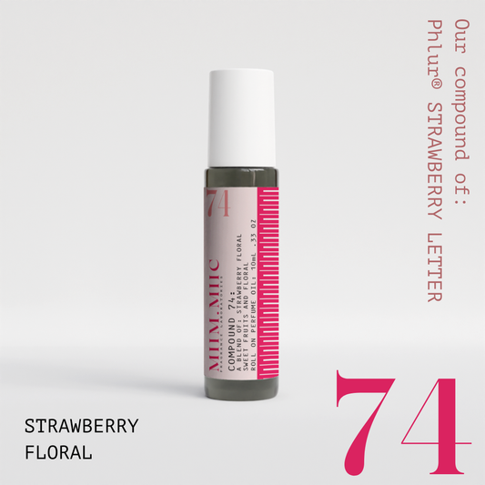 No 74 STRAWBERRY FLORAL Roll On Perfume