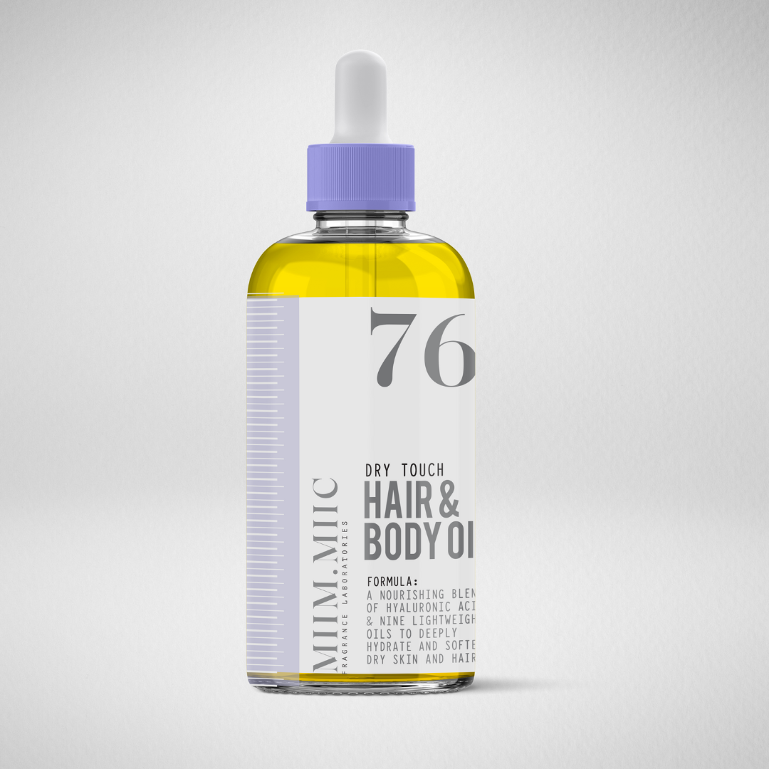 No 76 SPICY AMBER VANILLA Hair & Body Oil