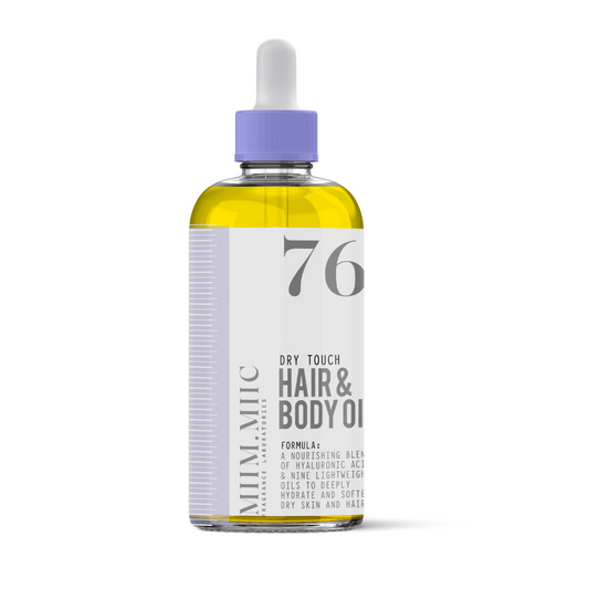 No 76 SPICY AMBER VANILLA Hair & Body Oil