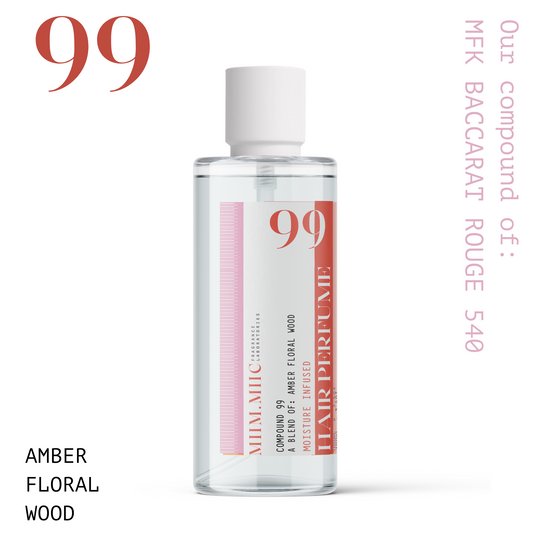 No 99 AMBER FLORAL WOOD Soft Touch Hair Perfume