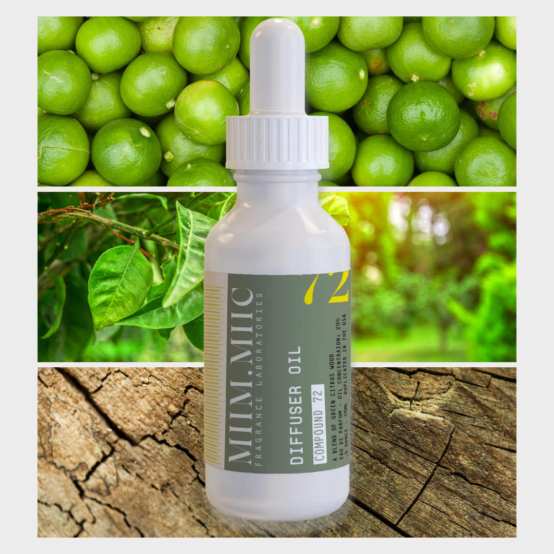 No 72 GREEN CITRUS WOOD Diffuser Oil - MIIM.MIIC