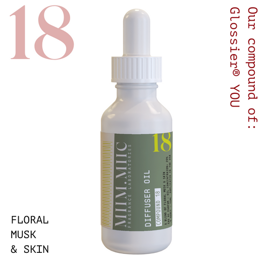No 18 Floral, Musk & Skin Diffuser Oil - MIIM.MIIC