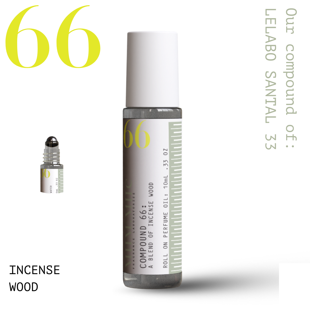 No 66 INCENSE WOOD Roll-On Fragrance - MIIM.MIIC