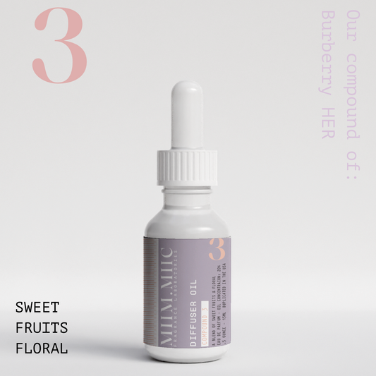 No 3 SWEET FRUITS & FLORAL Diffuser Oil