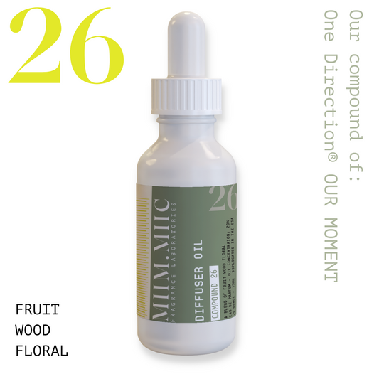 No 26 FRUIT WOOD FLORAL Diffuser Oil - MIIM.MIIC