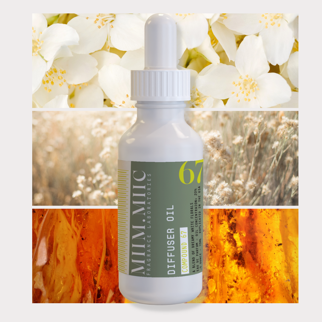 No 67 Dreamy White Floral Diffuser Oil - MIIM.MIIC