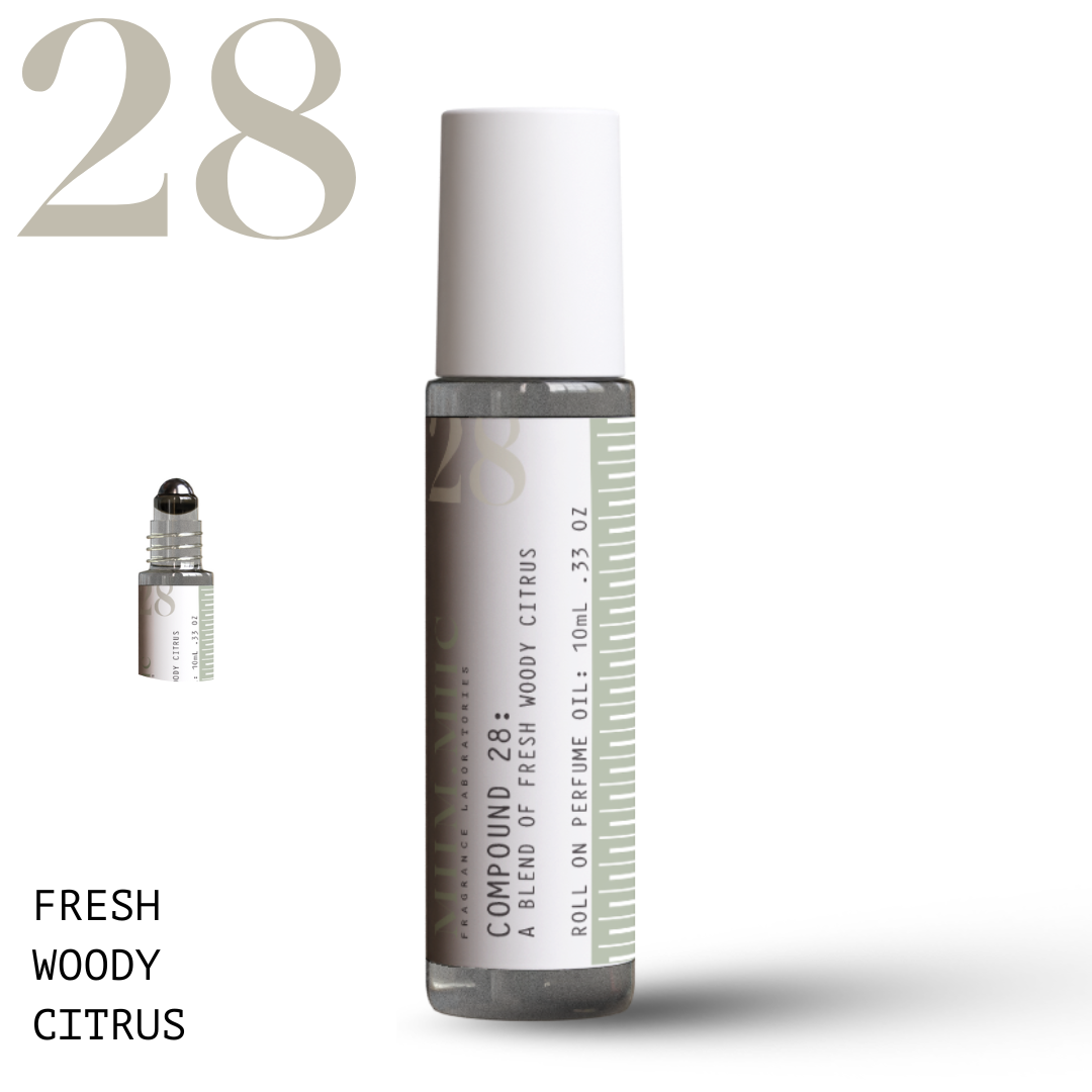 NO 28 FRESH WOODY CITRUS Roll-On Perfume - MIIM.MIIC