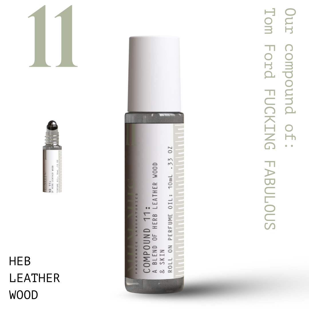 No 11 HERB LEATHER WOOD Roll-On Perfume