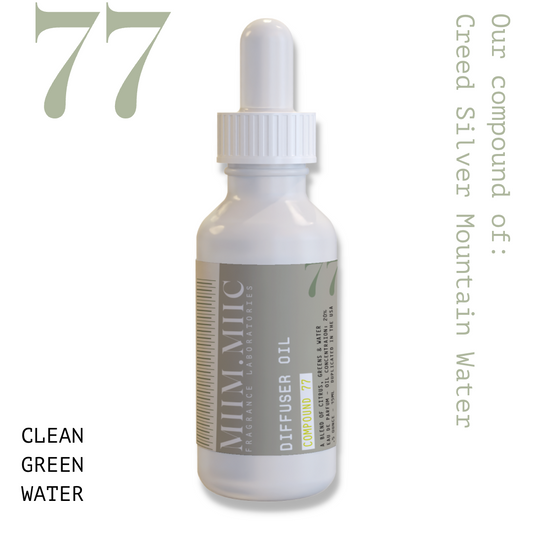 No 77 CLEAN GREEN WATER Diffuser Oil